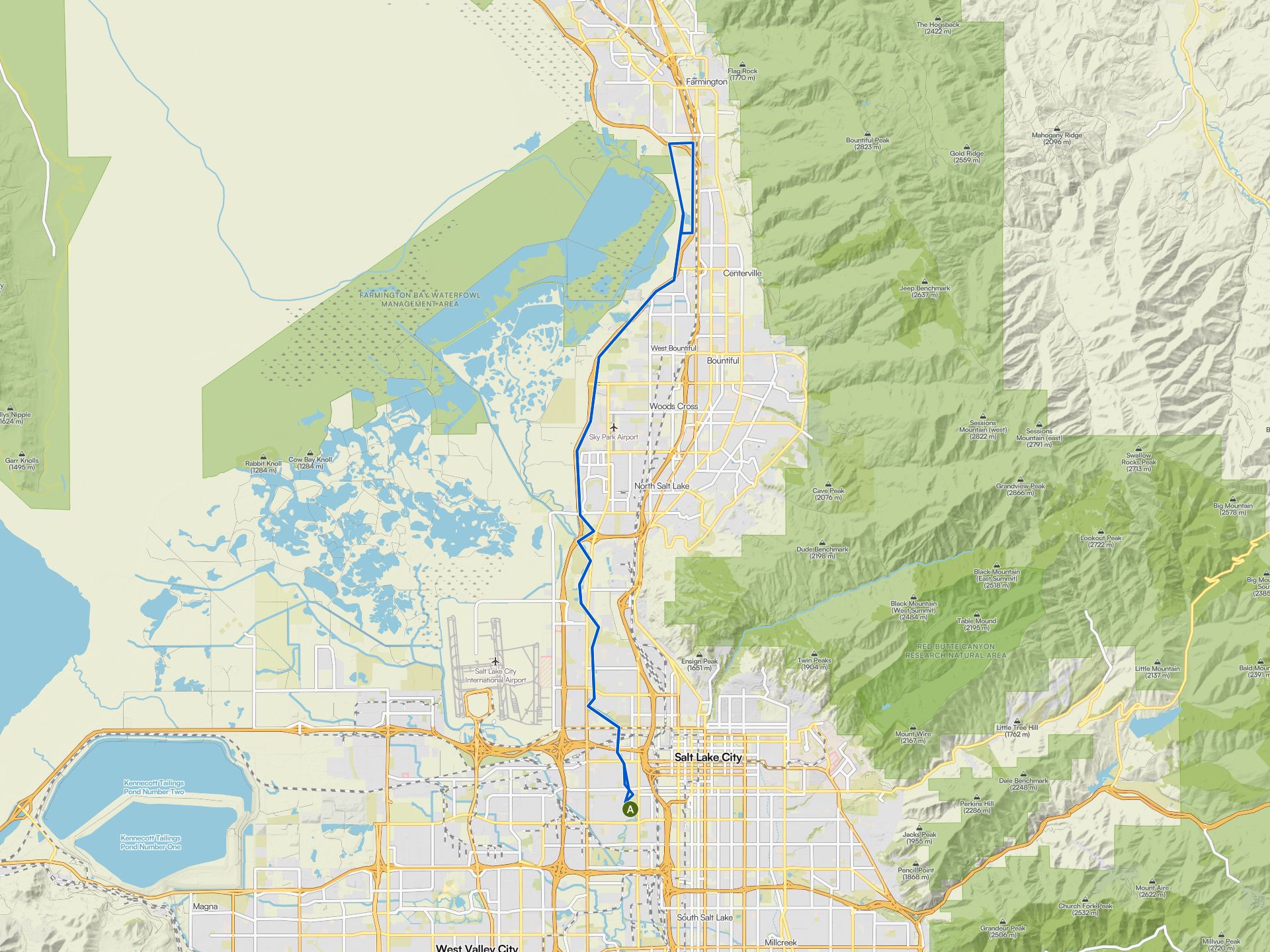 The best cycling routes around Salt Lake City | Komoot